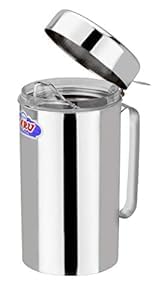 MARU Stainless Steel Oil dispensers for kitchen - Durable Kitchen oil containers for kitchen with Handle, Ideal for Cooking Perfect Oil Dispenser for Kitchen Use 1000ml