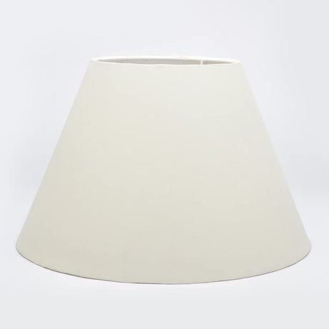 Conical Lamp Shade, 14 inches, Standard Size, Cream/Off Cream Color