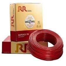 RR Kabel PVC Insulated 1mm Single Core Flexible Copper Wires and Cables for Domestic/Industrial Electric | Home Electric Wire | 90 Mtr | Electrical Wire | (Red)