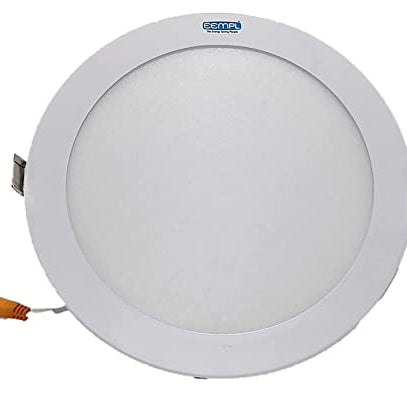 EEMPL LED Slim Panel Lights Round Cool White (22W, Pack of 2)