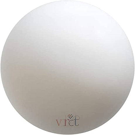 VRCT Glass Shade for Modern Pendant Light Wall Lamp Globe Shape (White)