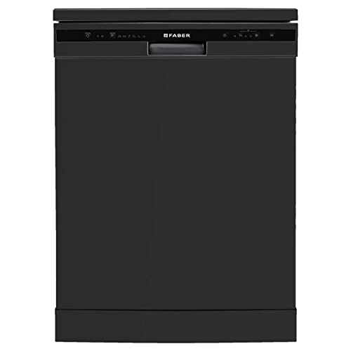 Faber 12 Place Settings Dishwasher (FFSD 6PR 12S, Neo Black, Best suited for Indian Kitchen, Hygiene Wash)