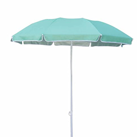 RAINPOPSON® Promotional Garden Umbrella 6ft Outdoor Big Size Waterproof/Sunlit Proof Super Cloth Patio Garden Outdoor Umbrella (6ft/36in) (Cyan)