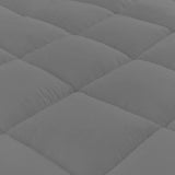 Linenovation 800 GSM Microfiber Mattress Padding/Topper for Comfortable Sleep Grey-Single Bed-36 Inch X 78 Inch