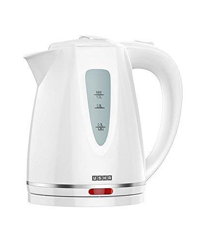 USHA EK 3315 ELECTRIC KETTLE (WHITE), 1200 WATTS, 1 LITER