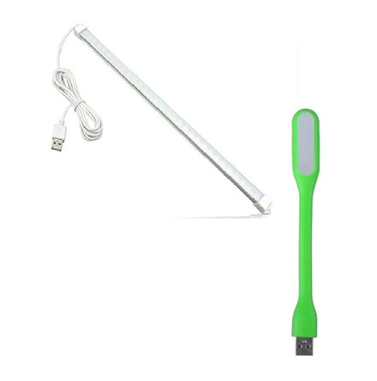 USB LED TubeLight With USB Flexiable Light -Combo