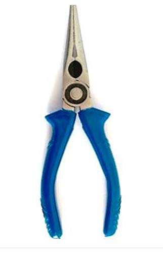 IONIX Nose pliers for ho,e use | Nose plier | long nose plier | Power and Hand tools | Plier for home use, nose pliers set tools kit, Blue, 1 Piece