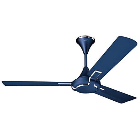 V-Guard Exado Pro AS Anti Dust High Speed Ceiling Fan for Home | Energy Efficient | 400 RPM | Powerful Air Delivery of 240 m3/min| Dust Repellent Technology | Easy to Clean| Riband Blue