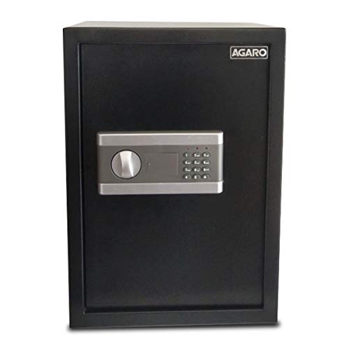 AGARO Salvo AG41, Digital Security Safe for Home & office with Electronic keypad locker, 41 litres Capacity, 2.3 Cubic feet, Black