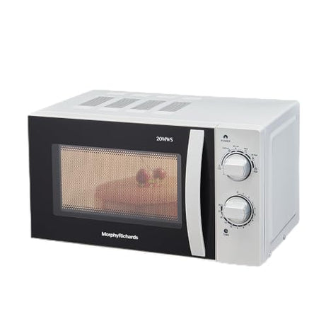 Morphy Richards 20 Litres Solo Microwave Oven with Large Turntable (20MWS, White)