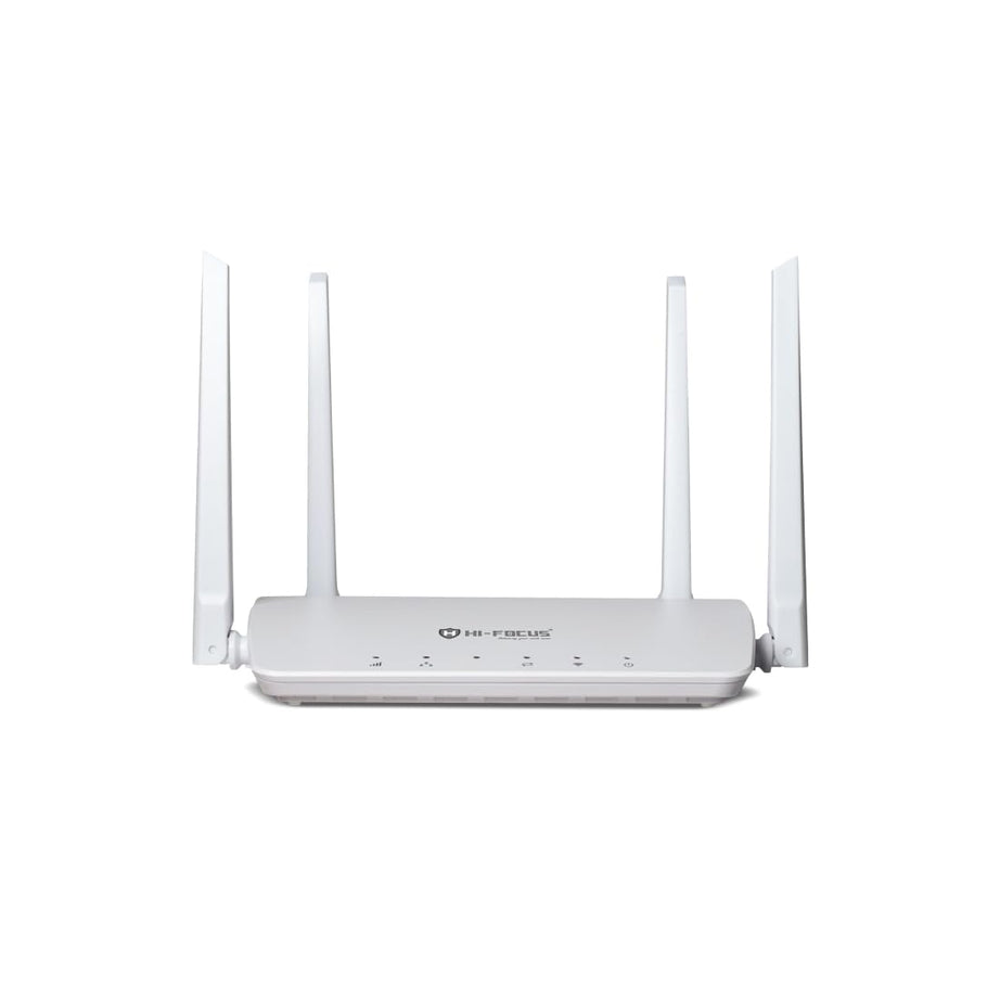 HI-FOCUS LTE 4G Sim ROUTER|Support 4G or 5G Sim all Carrier|Upto 150 MBPS Speed|Long Range coverage 150 Mbps 4G Router |Ethernet|2.4Ghz Wifi| (White, Single Band)