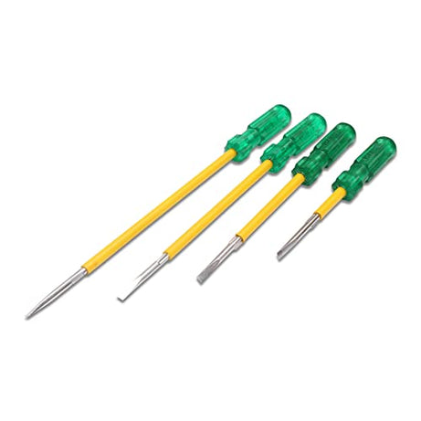 Tools Bae - Hola Screw Driver Kit Set for Multipurpose Application, 2 in 1 Reversible Screwdriver Kit Set (4 Inch, 6 Inch, 8 Inch, 10 Inch) - Pack of 4