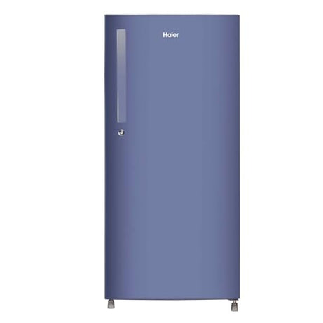 Haier 190 L, 2 Star, Radish Blue Finish Direct Cool Single Door Refrigerator REF HRD-2102BRB-P