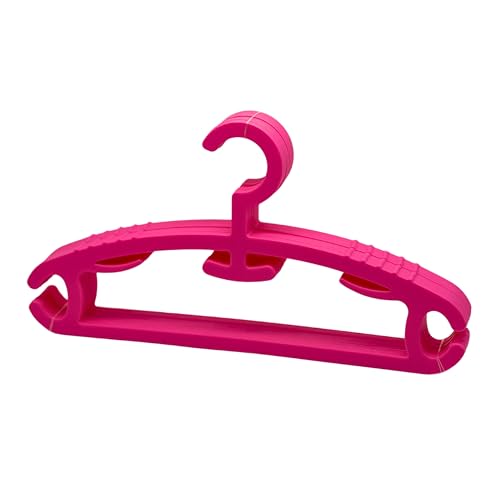 Mahaware Stylo Polypropylene Hanger, Pack of 6, Pink l Cloth Hanger l Dress Hangers l Hanger for Clothes Hanging