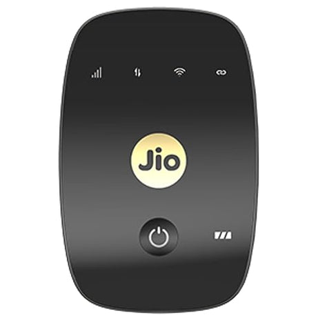 JioFi M2S Black | 4G Router from Jio | On The Go Device | Video & HD Voice Calls | Connect & Share | Cashback Worth ₹1500*