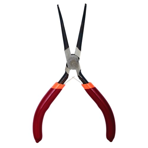 Taparia 1409 Long Needle Bent Nose Mini Plier Hand Tools for Professionals (Pack of 1)