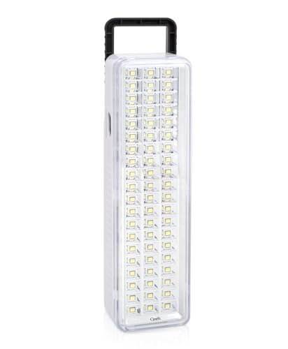 Rechargeable Portable Emergency Light with 60 Big Sparkle LED Lights