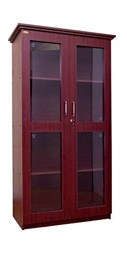 Wood Worx Rosewood Bookshelf Crockery Unit Hallway Furniture Sets (91 X 45 X 182 cm, Brown)