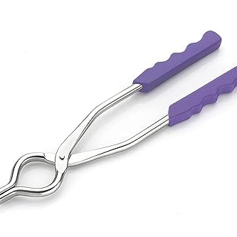 SR Pincers for Kitchen sandasi/pakkad/sansi/Pincers for Cooking Tongs Stainless Steel Plastic Handle