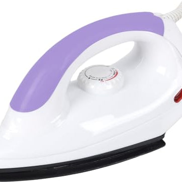 RYNATY SDI 500 750 W | Without Steam | Lightweight Portable Dry Iron | Gift for Housewarming (Purple)