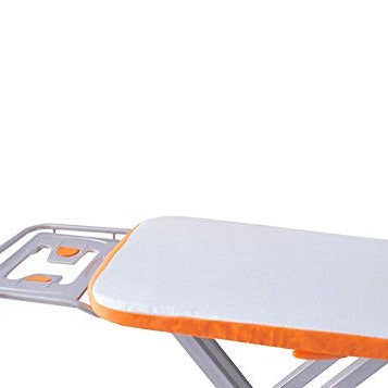 ‎ZOSHOMI Carbon Steel Foldable Ironing Board with Aluminised Ironing Surface, Large, Silver