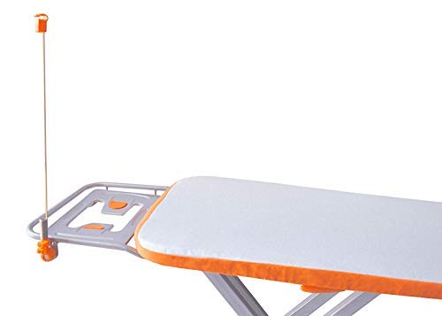 ‎ZOSHOMI Carbon Steel Foldable Ironing Board with Aluminised Ironing Surface, Large, Silver