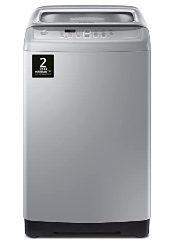 Samsung 7 kg Fully-Automatic Top Loading Washing Machine (WA70A4002GS/TL, Imperial Silver)