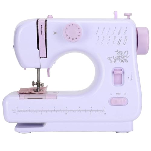 Aravli Mini Sewing Machine For Tailoring, Home Use, Beginners Electric Portable Multifunctional Crafting Hand Sewing Machine with LED Light, Simple & Easy Use Silai Machine