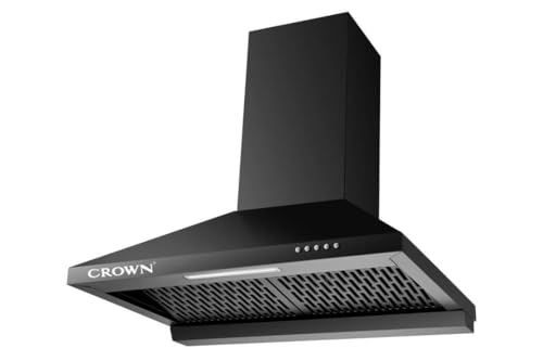 Crown Mex 60 Kitchen Chimney 60 cm 1100 m³/hr with Latest Technology