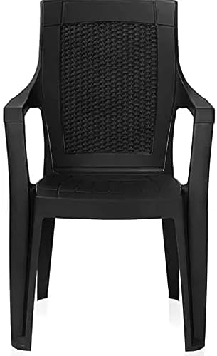 SGA SHERAVALI Sturdy Plastic Chair (Brown)