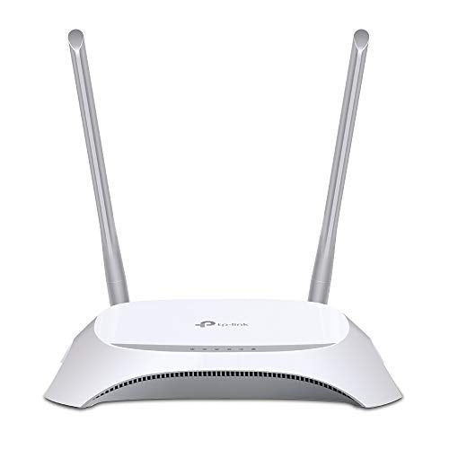 TP-Link TL-MR3420 300 Mbps 2.4GHz 3G/4G Wi-Fi Router, 1 USB 2.0 Port, WPS Button, No Configuration Required, Bandwidth Control, N300 Wireless WiFi with Omni directional Antennas, Reverse SMA