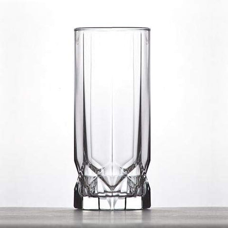 Pasabahce Future Long Drink Water Juice Glass Tumbler - Set of 6 (Clear, 325 ml)