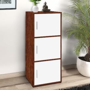 COSTAWOOD Teakwood Durable Wardrobe for Bedroom | Living Room (Colour Available: Highland Pine/Laurel Oak Light/Laurel Oak Dark, 39 X 44 X 106 Cms)