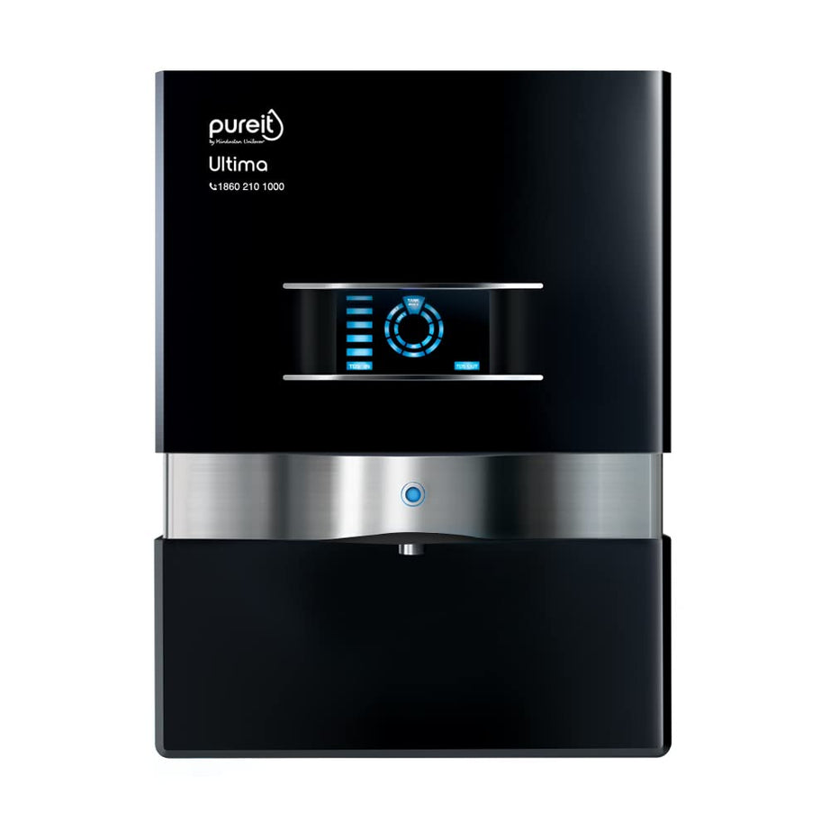 HUL Pureit Ultima Mineral RO + UV + MF 7 stage Table top / wall mountable Black 10 litres Water Purifier