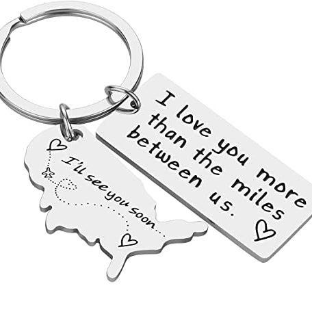 Govind Crafted Drive Safe Keychain Gifts Husband Boyfriend On Father's day Valentines Day Anniversary Birthday.