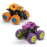 Toy Imagine� 4x4 Mini Monster Friction Power Truck Pack of 2 Kids Age 3-8 | 360� Drift Stunt Car | Push & Go Forward | Off-Road Toy Car | Best Birthday Gift for Baby Boys & Girls. (Colour May Vary)