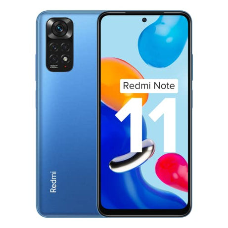 Redmi Note 11 (Horizon Blue, 6GB RAM, 128GB Storage)|90Hz FHD+ AMOLED Display | Qualcomm® Snapdragon™ 680-6nm | 33W Charger Included