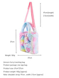 ADISA Unicorn Toddler Bag Princess Cute Crossbody School Bags Gift for Girls (Pink)