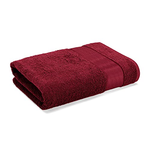 Wakefit Towels for Bath | 500 GSM | Bath Towel, Bath Towel for Men, Bath Towel for Women, Towels for Bath Large Size, Cotton Towels for Bath, Terry 100% Cotton 1 Piece (Chilli Pepper Red)