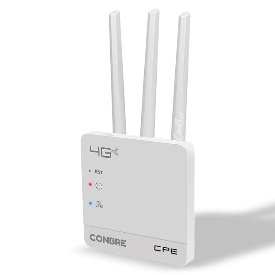 Conbre Cpe Mt-300H 5G&4G Mobile Sim Based Wi-Fi Router|No Configuration Required|With Micro Sim Card Slot|All 4G Sim Wifi Router,single_band,300 mbps