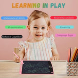 Toy Imagine™ 8.5 inch LCD Writing Tablet Pad for Kids. Digital Magic Slate | Electronic Notepad | Scribble Doodle Drawing Rough Pad | Kids Toys Best Birthday Gift for Boys & Girls