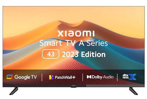 MI 108 cm (43 inches) A Series Full HD Smart Google LED TV L43M8-5AIN (Black)