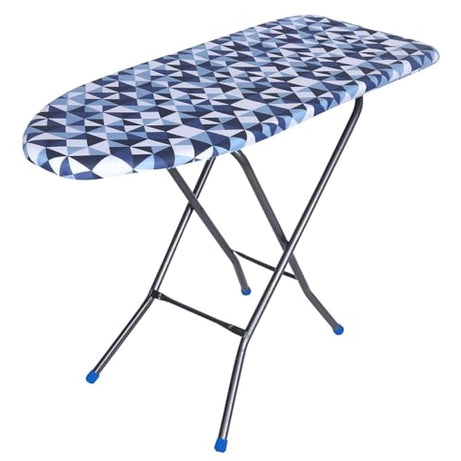 Indian Planet Ironing Board/Table with Iron Holder | Wooden Self Standing 18" Unique Folding Premium Foldable & Adjustable Iron stand for Ironing Clothes