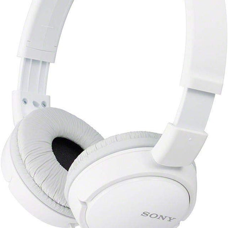 Sony MDR-ZX110A Wired On Ear Headphone without Mic (White)