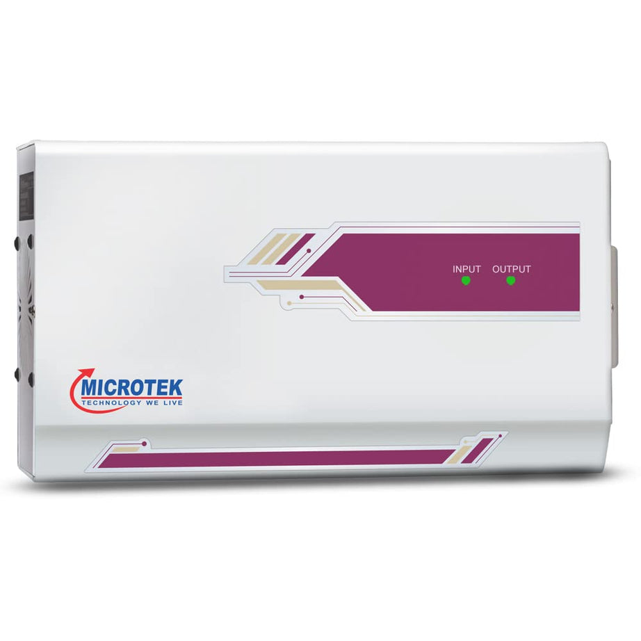 Microtek PEARL EM 4170+ LED Display Wall Mounted Automatic Voltage Stabilizer upto 1.5 Ton AC Working Power 150V-280V with 3 Year Warranty