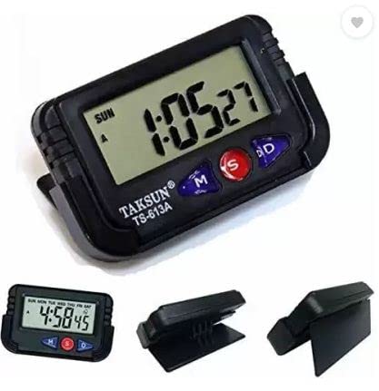 Kadio Digital Black Clock