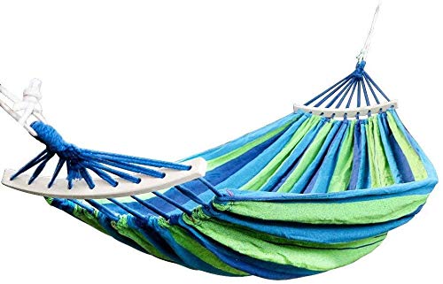 Nestlab Portable Outdoor Hammock Hang Bed Travel Camping Swing Canvas with Backpack