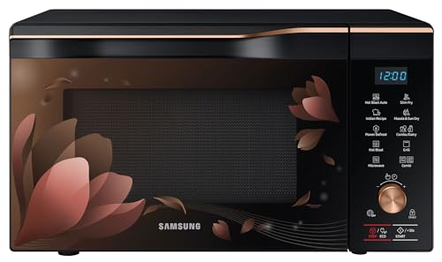 Samsung 32 L Convection Microwave Oven (MC32K7056CC, Black (Saffron Pattern))