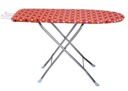 PARASNATH Wooden Steel Folding Ironing Board Table (46X122cm, Colour May Vary)