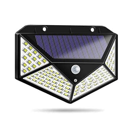 Amitasha Motion Sensor LED Solar Garden Light Waterproof Up Down Deck Wall Lights for Outdoor Patio